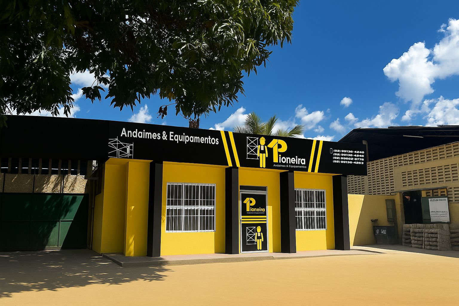 Frente da Empresa Pioneira